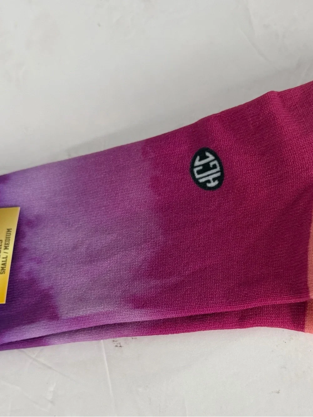 Goat Court HGC190 Purple Gradient Crew Socks Small/Medium NWT Streetwear